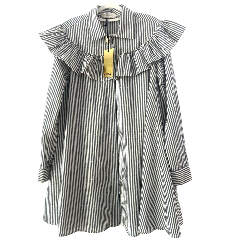 Cycle mini tuni dress made in Italy 100% Cotton New